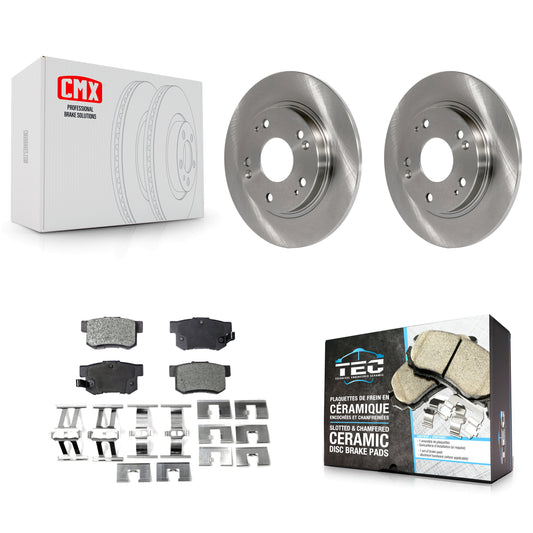 [Arrière] Kit de Disque et plaquette (céramique) de frein pour 2011-2015 Honda CR-Z K8T-102054