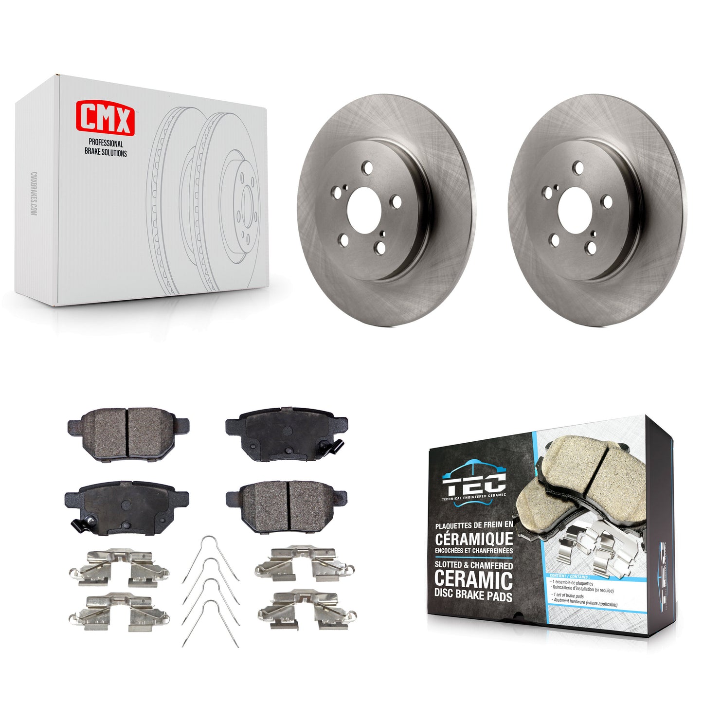 [Arrière] Kit de Disque et plaquette (céramique) de frein pour Lexus CT200h K8T-102055