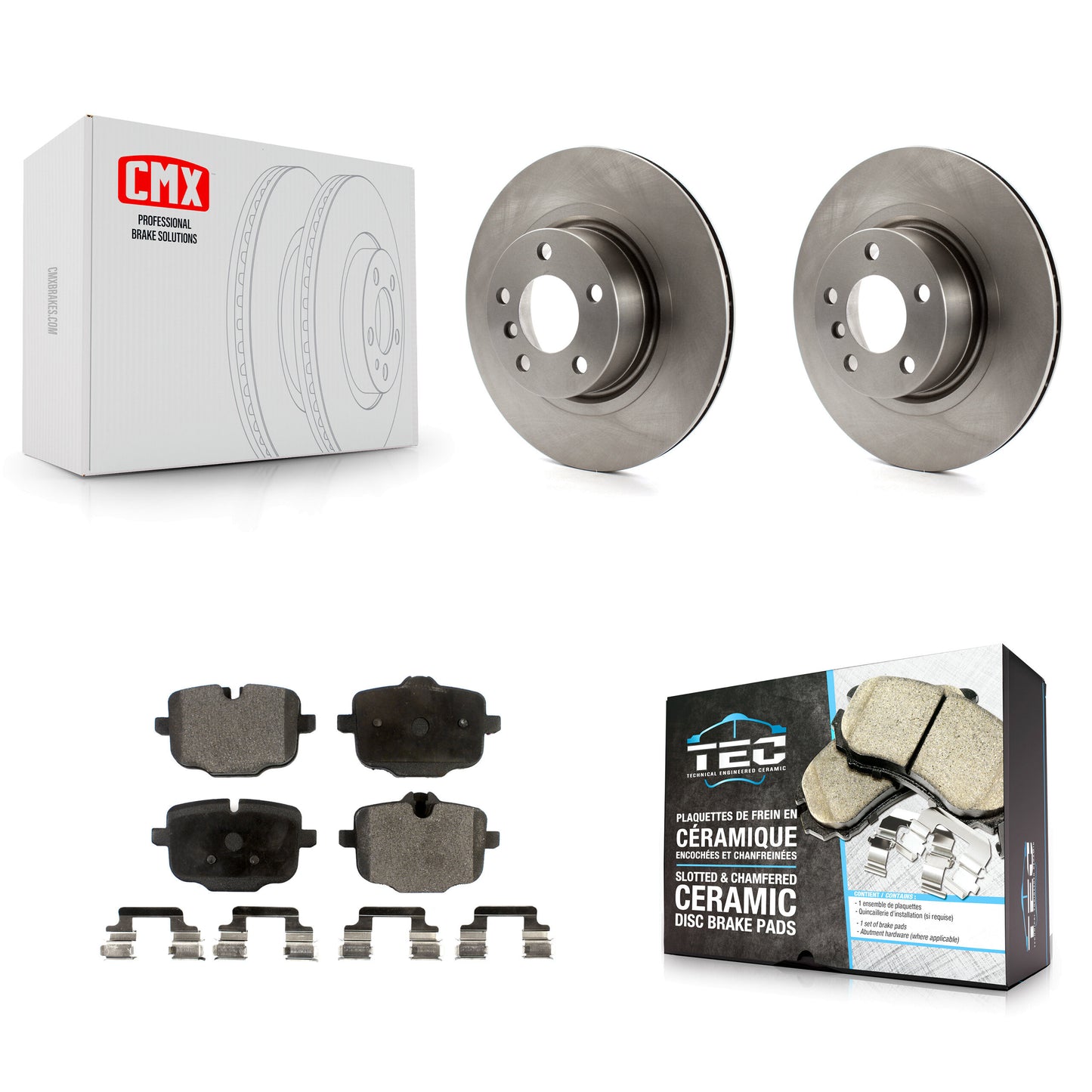 [Arrière] Kit de Disque et plaquette (céramique) de frein pour 2012 BMW X3 From 10 11 K8T-102056