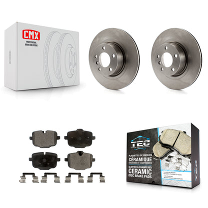 [Arrière] Kit de Disque et plaquette (céramique) de frein pour 2012 BMW X3 From 10 11 K8T-102056