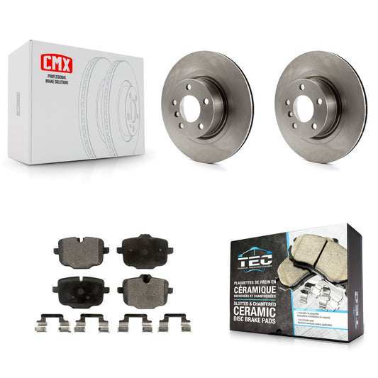 [Arrière] Kit de Disque et plaquette (céramique) de frein pour 2012 BMW X3 From 10 11 K8T-102056