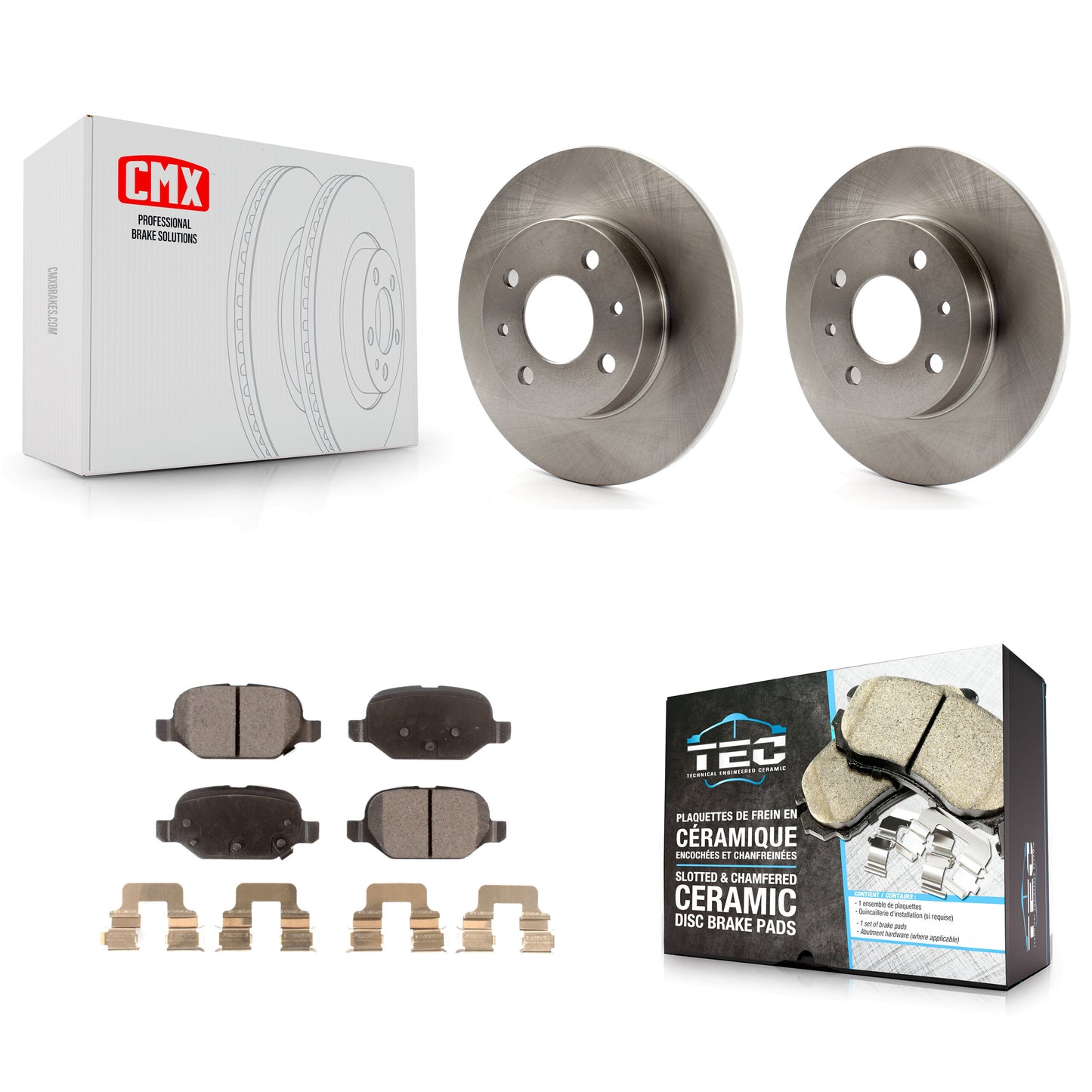 [Arrière] Kit de Disque et plaquette (céramique) de frein pour Fiat 500 K8T-102058