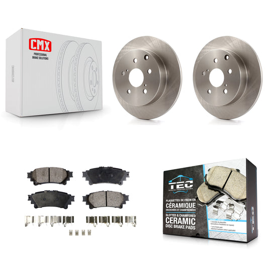 [Arrière] Kit de Disque et plaquette (céramique) de frein pour Toyota Prius V Mirai K8T-102061