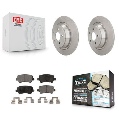 [Arrière] Kit de Disque et plaquette (céramique) de frein pour 2012-2015 Land Rover Range Evoque K8T-102062