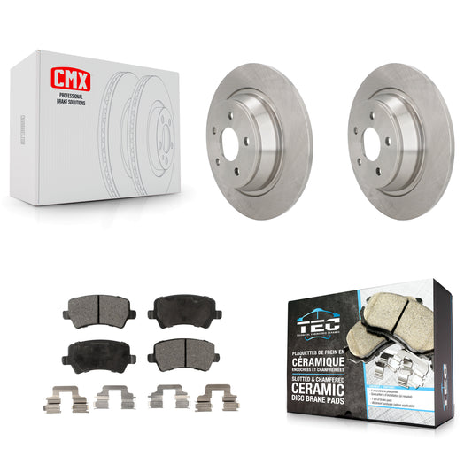 [Arrière] Kit de Disque et plaquette (céramique) de frein pour 2012-2015 Land Rover Range Evoque K8T-102062