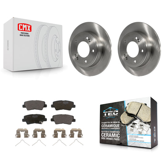 [Arrière] Kit de Disque et plaquette (céramique) de frein pour Hyundai Elantra Kia Soul Venue K8T-102064