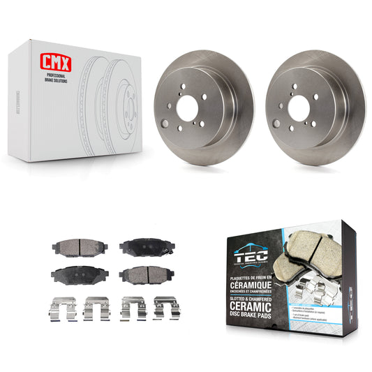 [Arrière] Kit de Disque et plaquette (céramique) de frein pour Subaru Forester Impreza Crosstrek XV K8T-102066