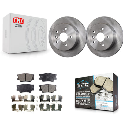 [Arrière] Kit de Disque et plaquette (céramique) de frein pour Toyota Camry Lexus ES350 Avalon ES300h K8T-102069