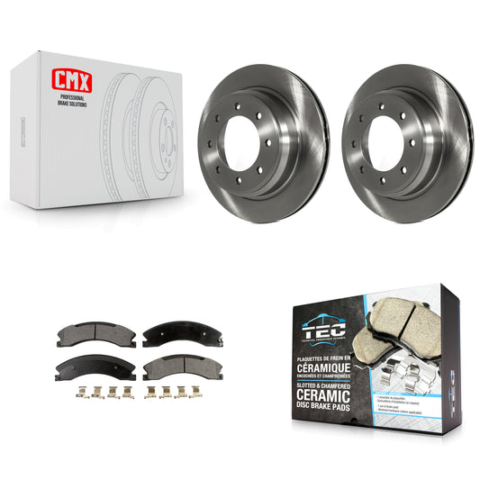[Arrière] Kit de Disque et plaquette (céramique) de frein pour 2012-2021 Nissan NV2500 NV3500 NV1500 K8T-102070