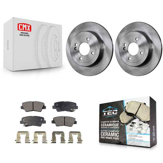 [Arrière] Kit de Disque et plaquette (céramique) de frein pour 2011 Hyundai Accent K8T-102071