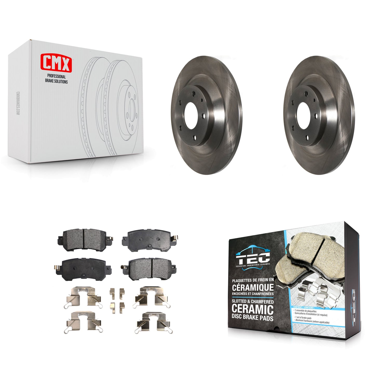 [Arrière] Kit de Disque et plaquette (céramique) de frein pour Mazda CX-5 K8T-102077