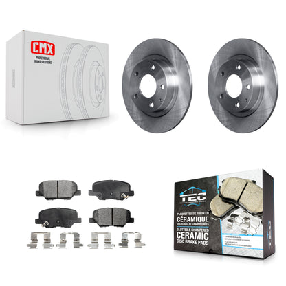 [Arrière] Kit de Disque et plaquette (céramique) de frein pour 2014-2015 Mazda 6 K8T-102082
