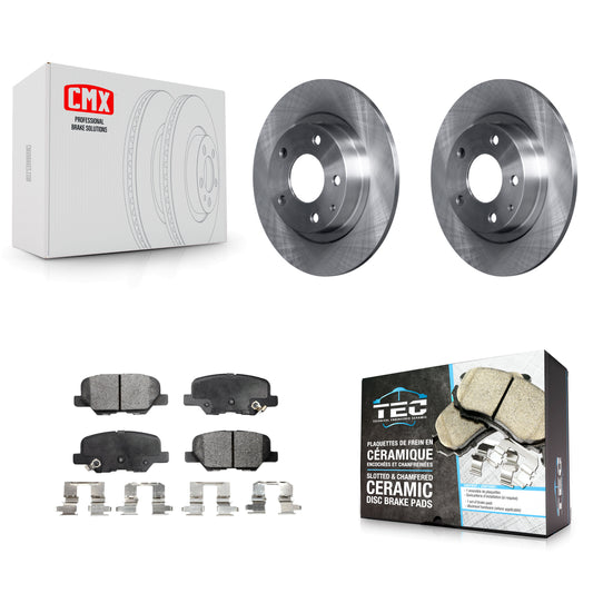 [Arrière] Kit de Disque et plaquette (céramique) de frein pour 2014-2015 Mazda 6 K8T-102082