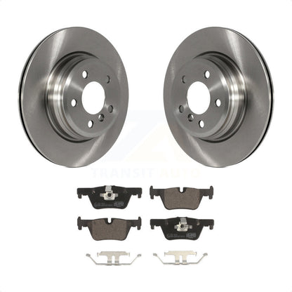 [Arrière] Kit de Disque et plaquette (céramique) de frein pour 2015 BMW 328i xDrive sans Blue Painted Calipers K8T-102086 par Transit Auto