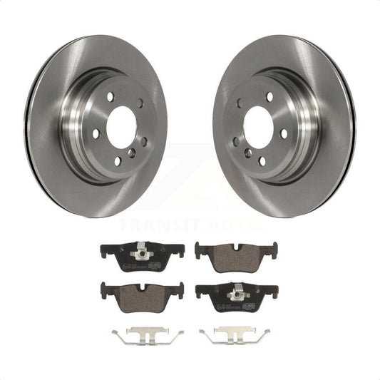 [Arrière] Kit de Disque et plaquette (céramique) de frein pour 2015 BMW 328i xDrive sans Blue Painted Calipers K8T-102086 par Transit Auto
