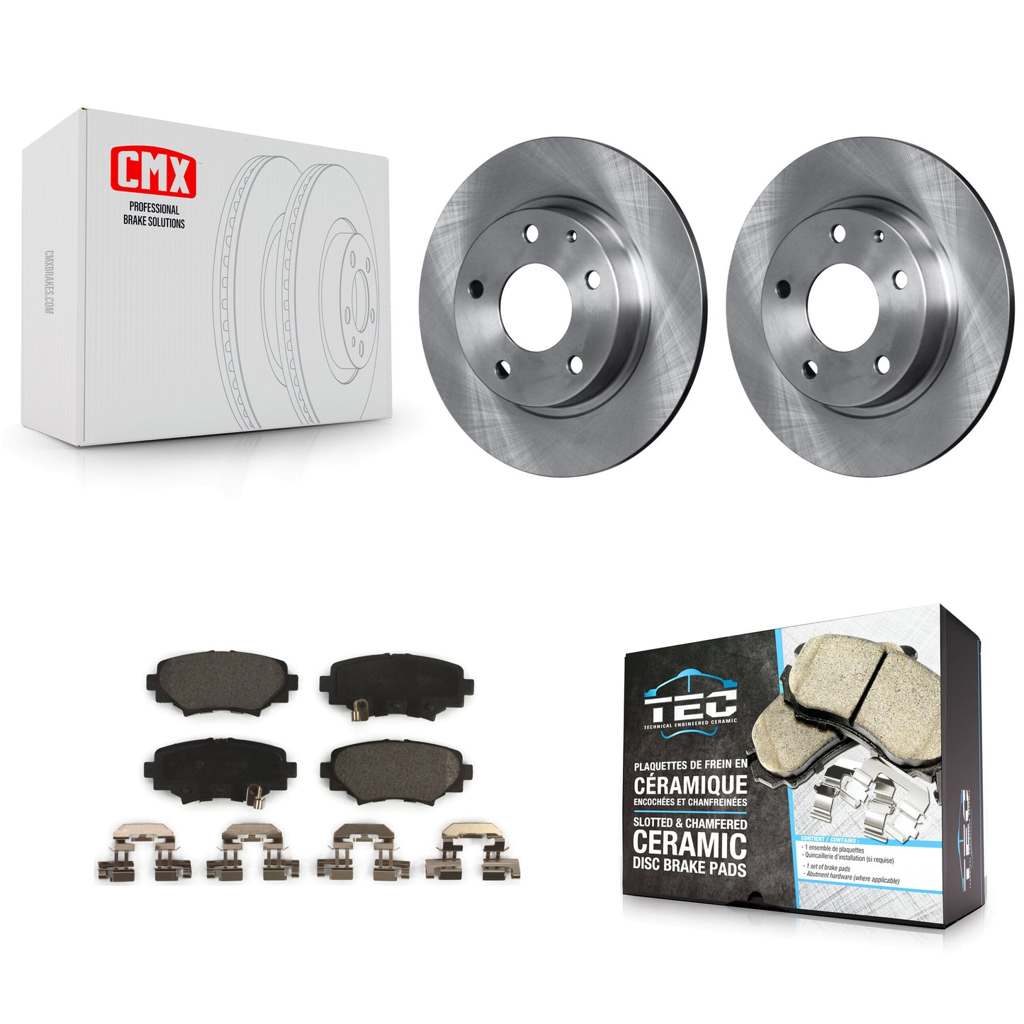 [Arrière] Kit de Disque et plaquette (céramique) de frein pour Mazda 3 Sport K8T-102095