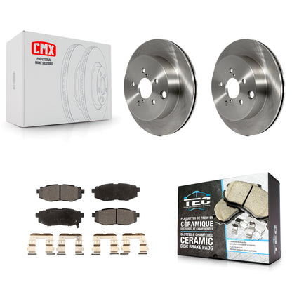 [Arrière] Kit de Disque et plaquette (céramique) de frein pour 2014-2018 Subaru Forester 2.0L K8T-102096