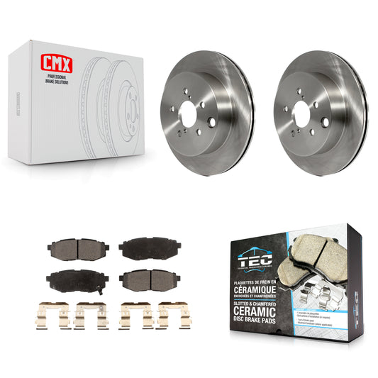 [Arrière] Kit de Disque et plaquette (céramique) de frein pour 2014-2018 Subaru Forester 2.0L K8T-102096