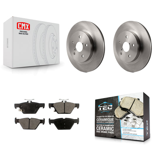 [Arrière] Kit de Disque et plaquette (céramique) de frein pour Subaru Outback Legacy WRX K8T-102099