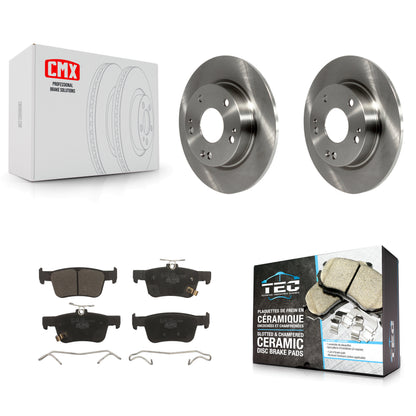 [Arrière] Kit de Disque et plaquette (céramique) de frein pour Honda Civic K8T-102105