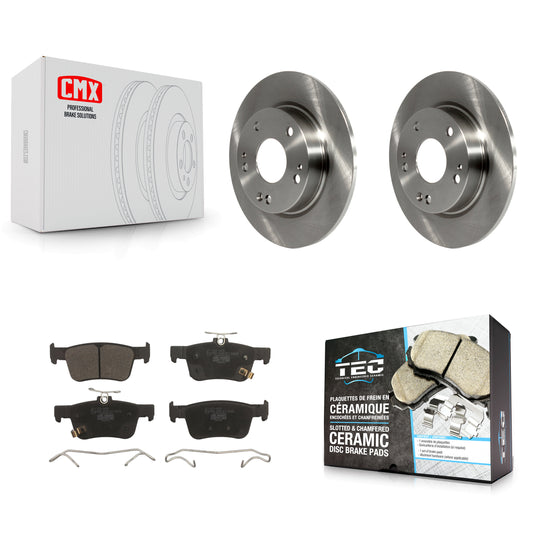 [Arrière] Kit de Disque et plaquette (céramique) de frein pour Honda Civic K8T-102105