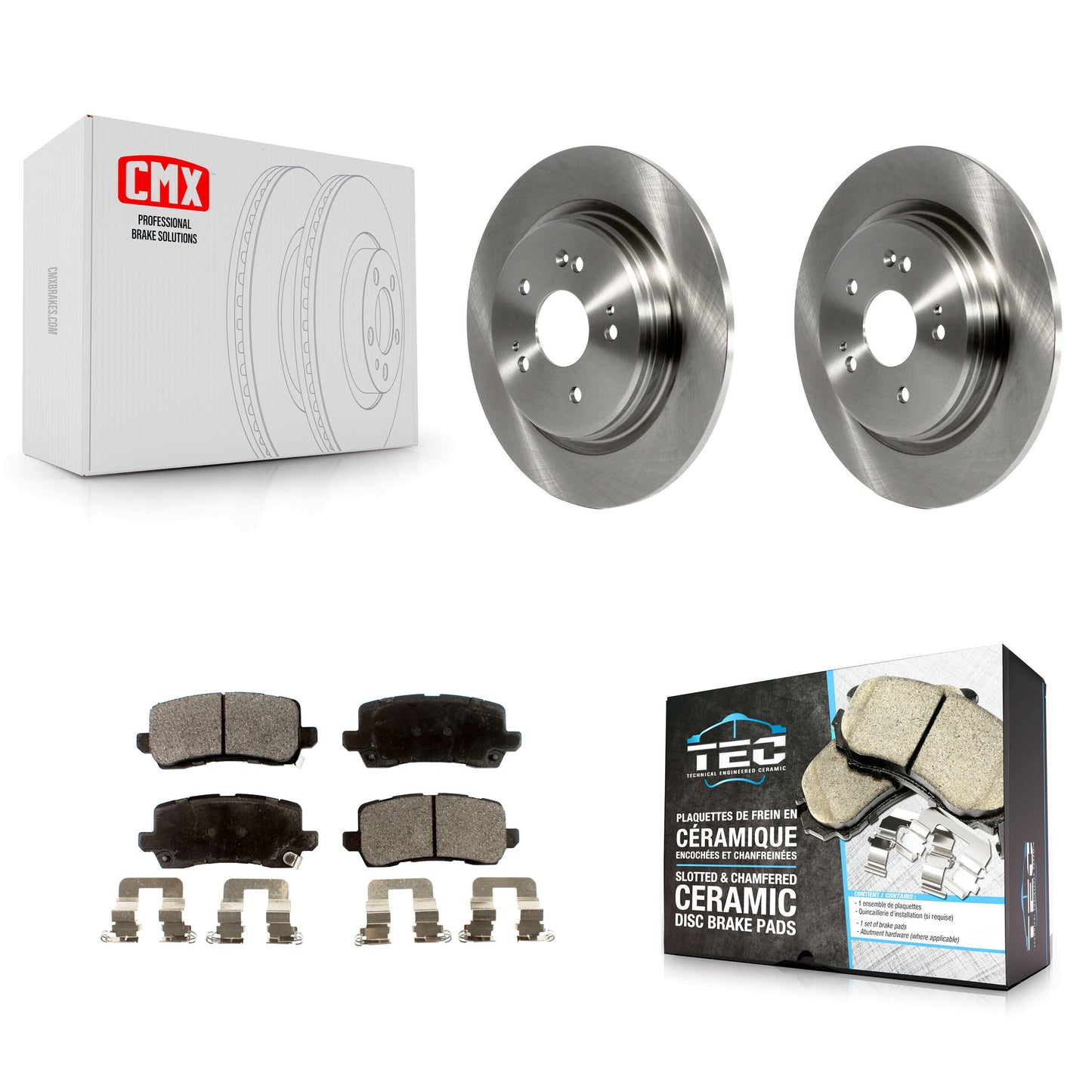 [Arrière] Kit de Disque et plaquette (céramique) de frein pour 2015-2020 Acura TLX K8T-102110