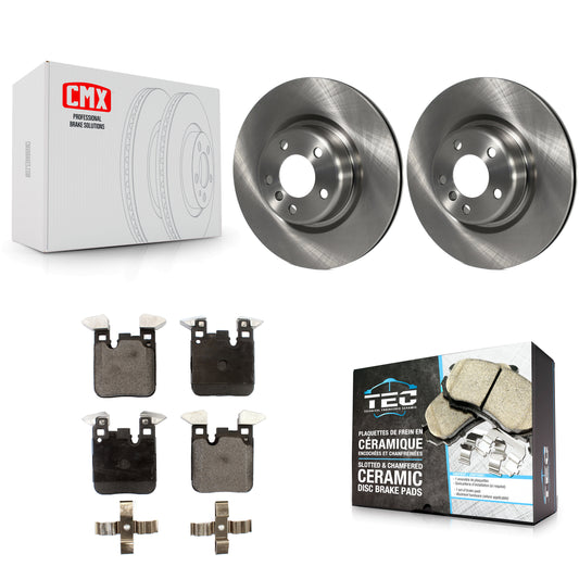 [Arrière] Kit de Disque et plaquette (céramique) de frein pour BMW 328i 428i 320i xDrive 228i M235i 230i Gran Coupe M240i K8T-102115