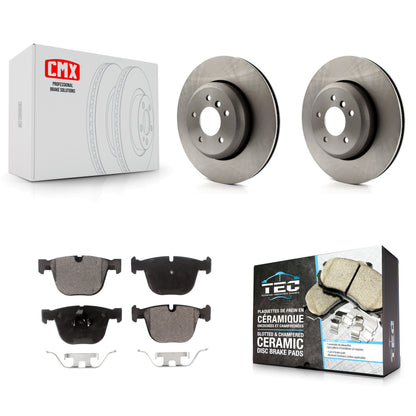 [Arrière] Kit de Disque et plaquette (céramique) de frein pour BMW 650i 535i 550i 645Ci 545i K8T-102116