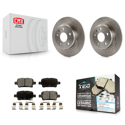 [Arrière] Kit de Disque et plaquette (céramique) de frein pour Chevrolet Cruze Volt Bolt EV EUV K8T-102117