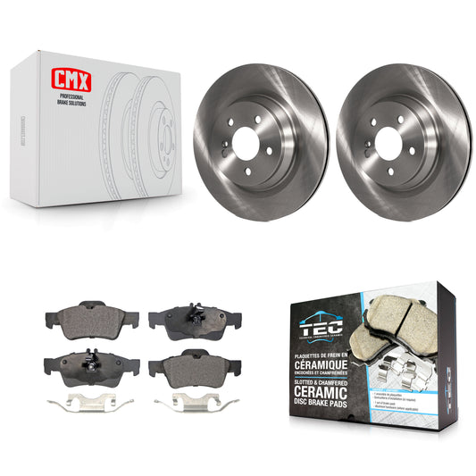 [Arrière] Kit de Disque et plaquette (céramique) de frein pour Mercedes-Benz S550 SL550 CL550 S600 S350 S400 CL600 S450 K8T-102118