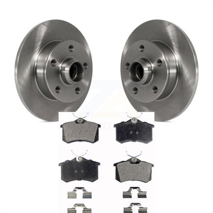 [Arrière] Kit de Disque et plaquette (céramique) de frein pour Volkswagen Jetta Golf Passat Corrado K8T-102119 par Transit Auto
