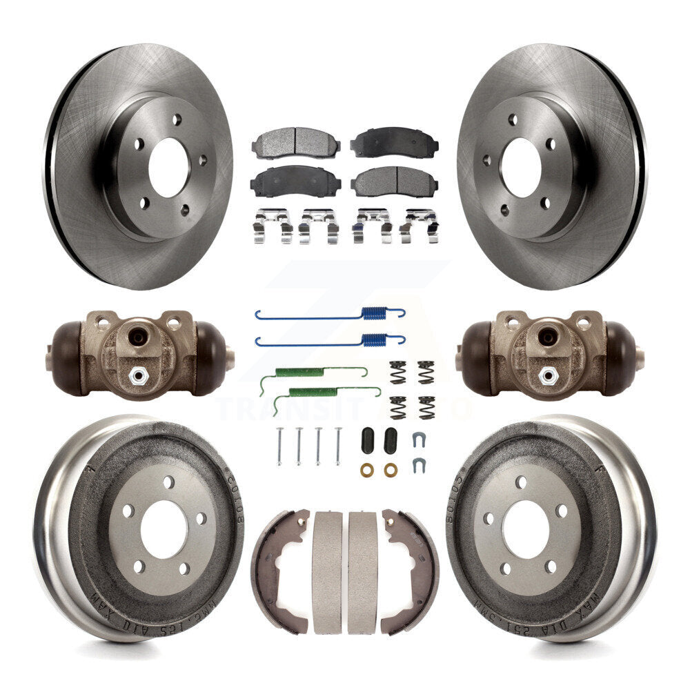 [Avant et Arrière] Disque et plaquette de frein pour Chevrolet Equinox Saturn Vue K8T-102302