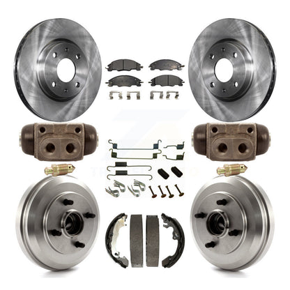 [Avant + Arrière] Kit de Disque et plaquette (céramique) de frein pour Ford Focus K8T-102312