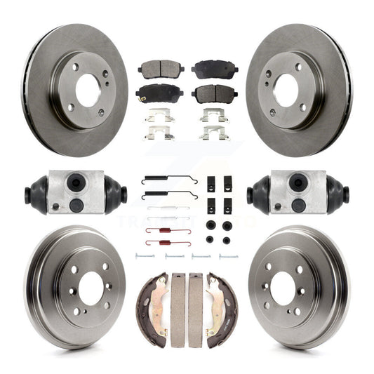 [Avant et Arrière] Disque et plaquette de frein pour Ford Fiesta K8T-102314