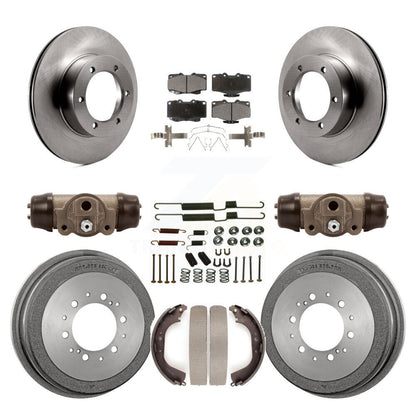 [Avant + Arrière] Kit de Disque et plaquette (céramique) de frein pour Toyota Pickup 4Runner K8T-102322