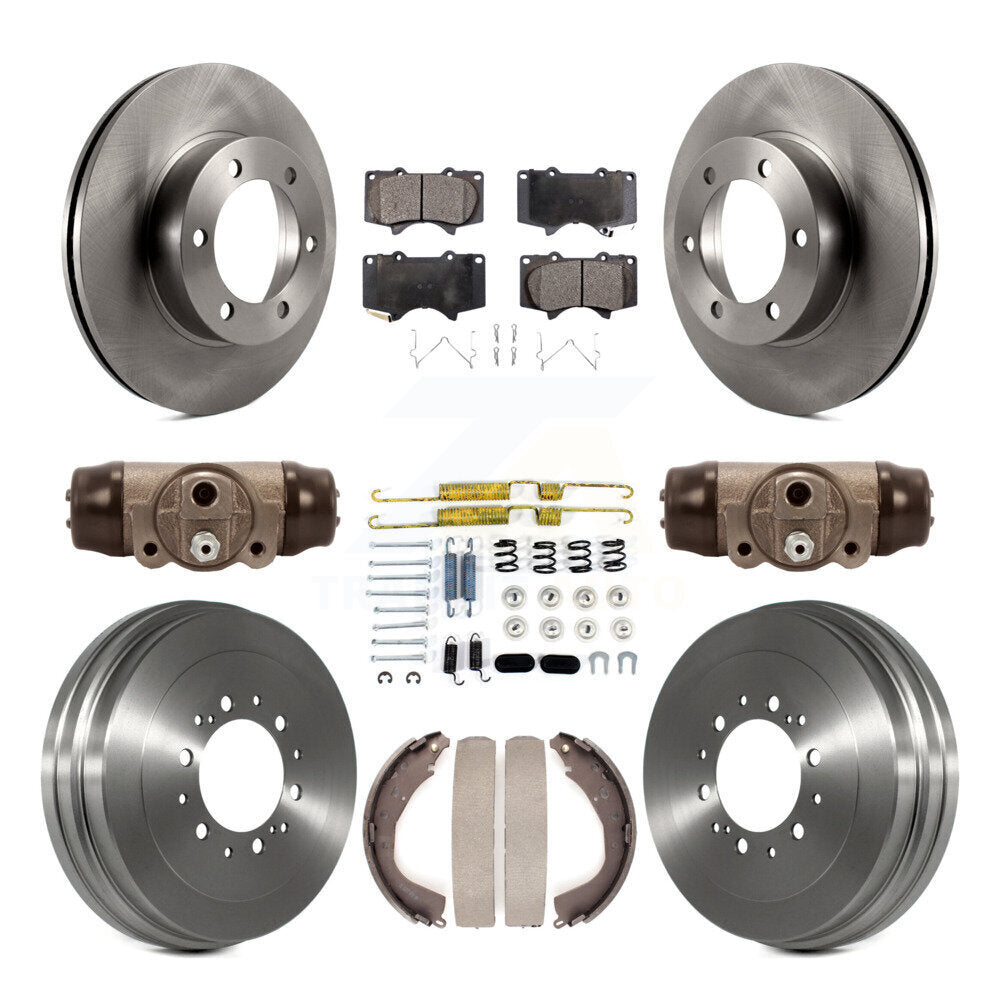 [Avant et Arrière] Disque et plaquette de frein pour 2004-2006 Toyota Tundra K8T-102328