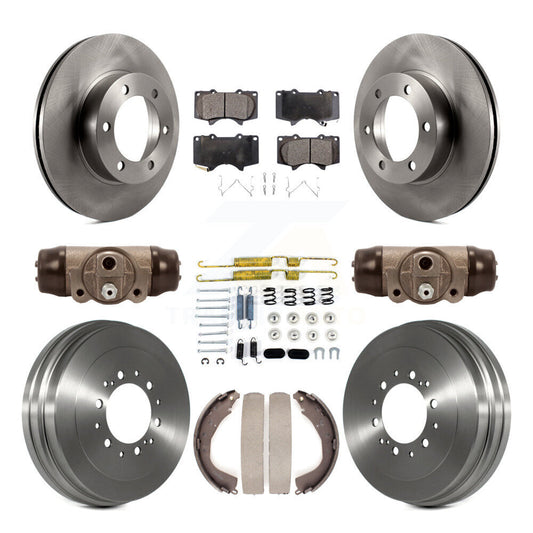 [Avant et Arrière] Disque et plaquette de frein pour 2004-2006 Toyota Tundra K8T-102328