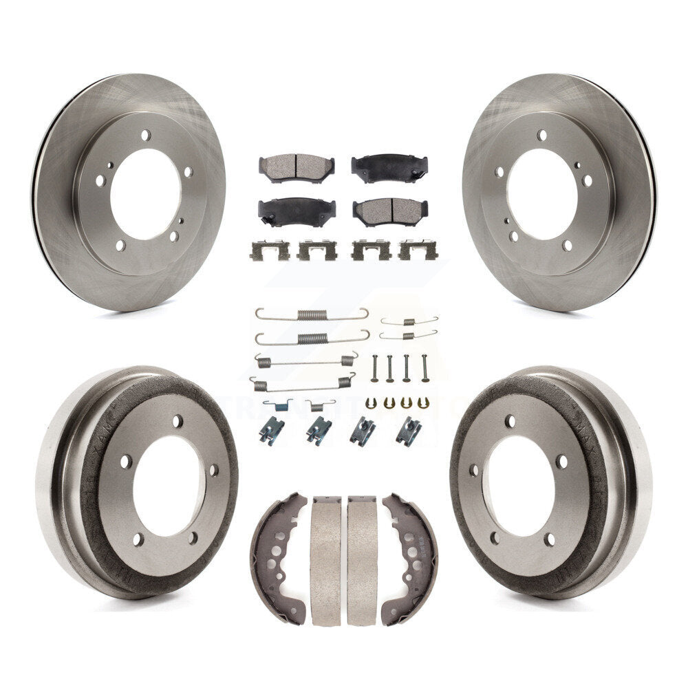 [Avant + Arrière] Kit de Disque et plaquette (céramique) de frein pour Chevrolet Tracker Suzuki Vitara K8T-102356