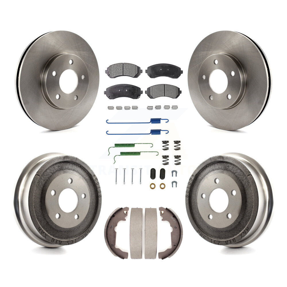 [Avant et Arrière] Disque et plaquette de frein pour Pontiac Aztek K8T-102359