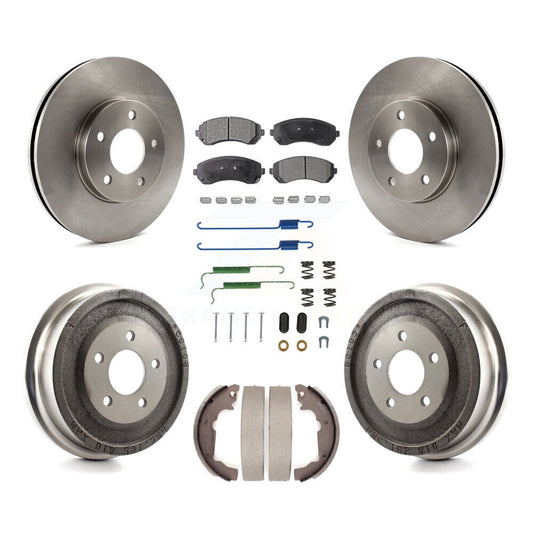 [Avant et Arrière] Disque et plaquette de frein pour Pontiac Aztek K8T-102359