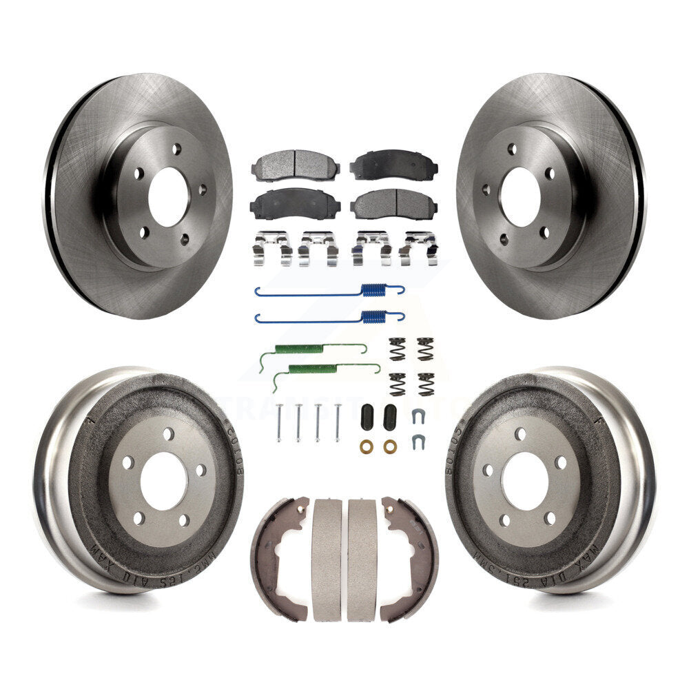 [Avant et Arrière] Disque et plaquette de frein pour Saturn Vue Chevrolet Equinox K8T-102360