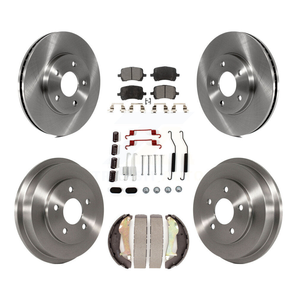 [Avant + Arrière] Kit de Disque et plaquette (céramique) de frein pour Chevrolet HHR K8T-102370