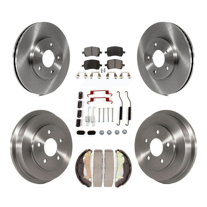 [Avant + Arrière] Kit de Disque et plaquette (céramique) de frein pour Chevrolet HHR K8T-102370
