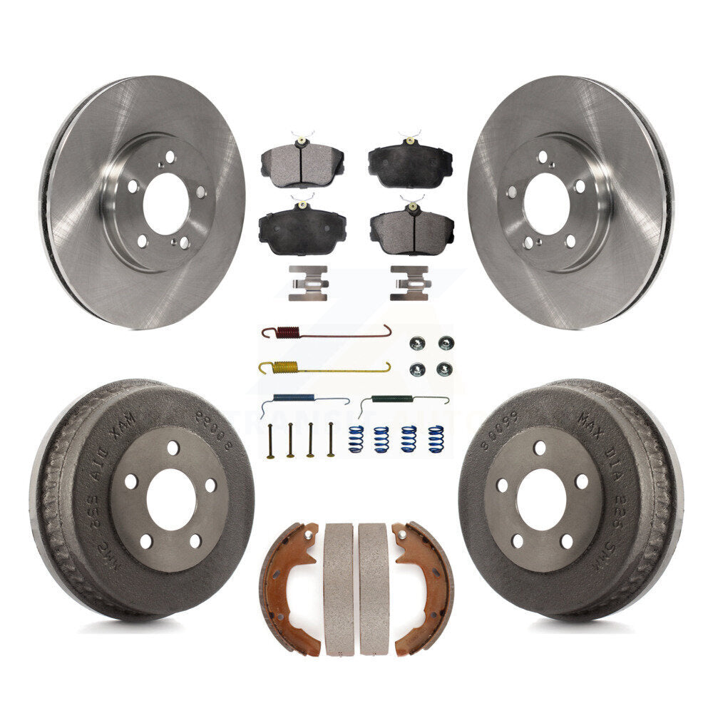 [Avant + Arrière] Kit de Disque et plaquette (céramique) de frein pour Ford Taurus Mercury Sable K8T-102386