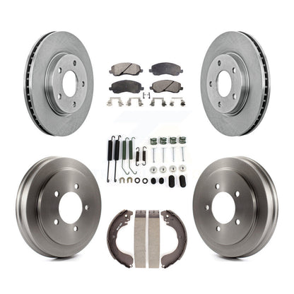 [Avant + Arrière] Kit de Disque et plaquette (céramique) de frein pour Dodge Caliber K8T-102419
