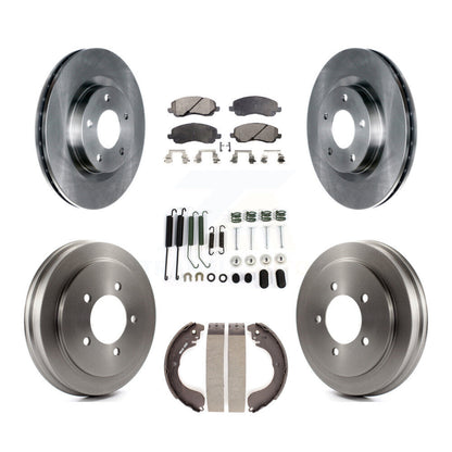 [Avant + Arrière] Kit de Disque et plaquette (céramique) de frein pour Jeep Patriot Compass Dodge Caliber Chrysler Sebring Avenger K8T-102421