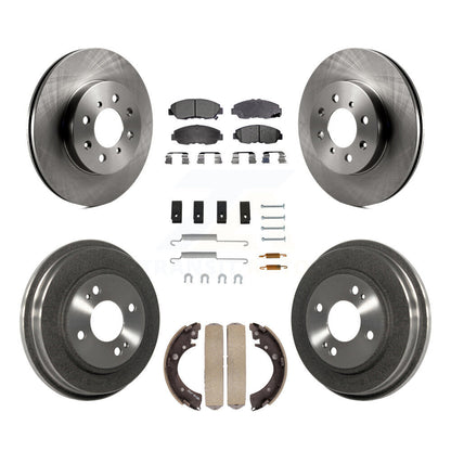 [Avant + Arrière] Kit de Disque et plaquette (céramique) de frein pour Honda Civic K8T-102434