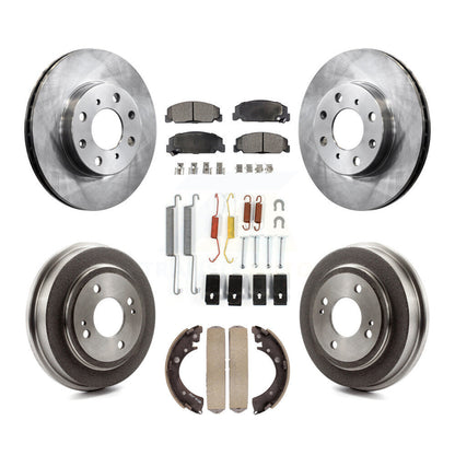 [Avant + Arrière] Kit de Disque et plaquette (céramique) de frein pour Honda Civic K8T-102438
