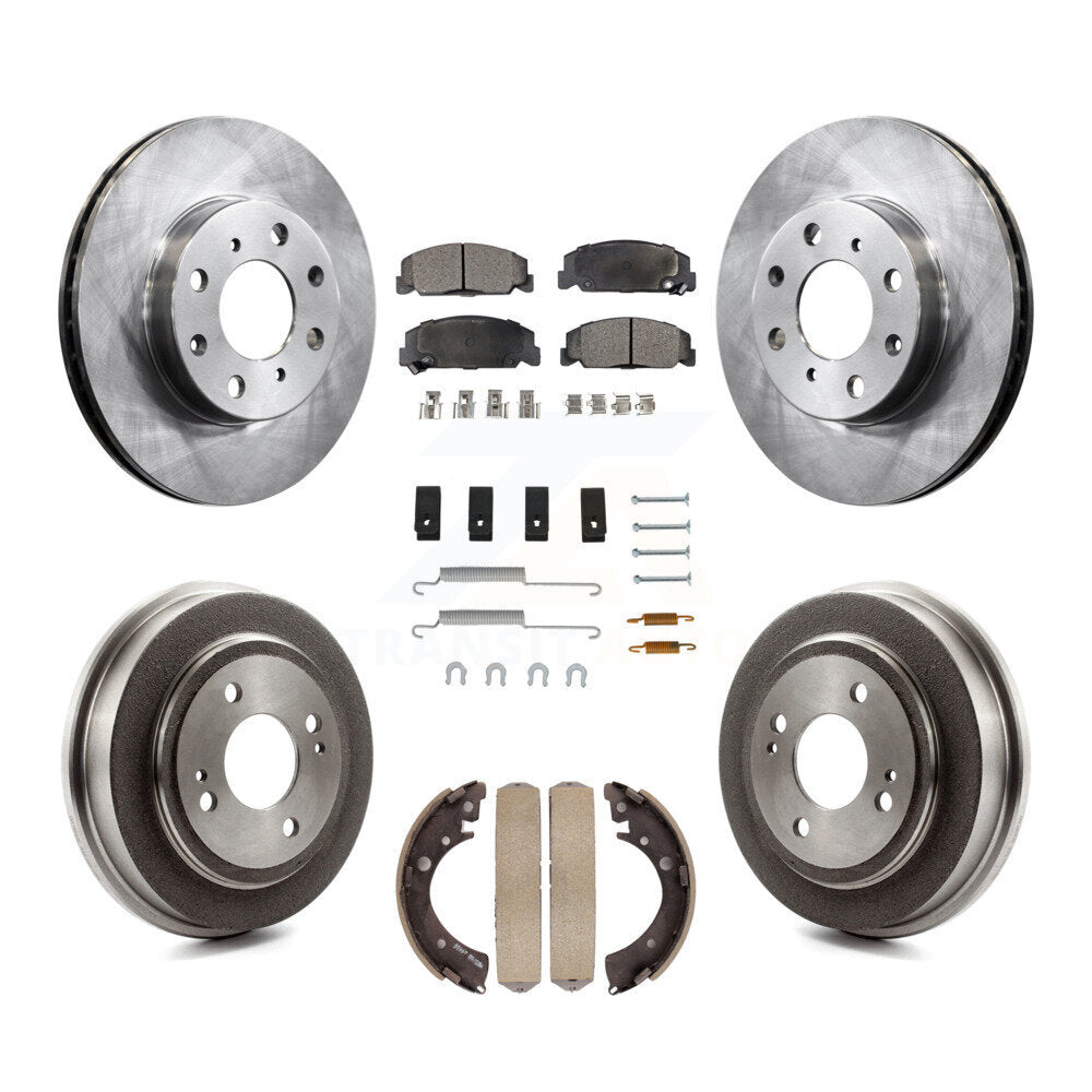 [Avant + Arrière] Kit de Disque et plaquette (céramique) de frein pour Honda Civic K8T-102439