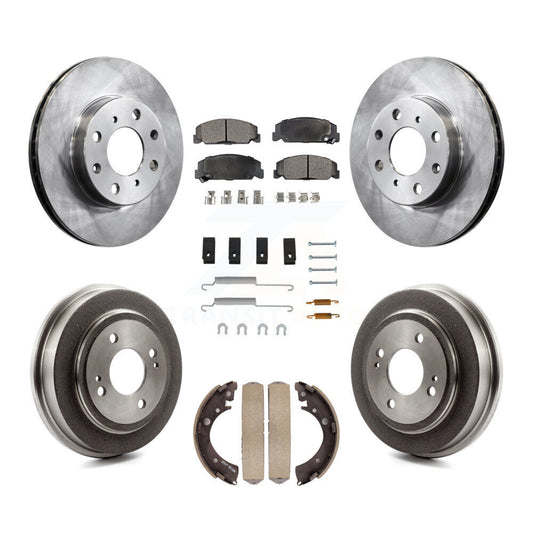 [Avant + Arrière] Kit de Disque et plaquette (céramique) de frein pour Honda Civic K8T-102439